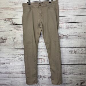 H&M Pants size 12 tall stretchy khaki straight leg casual pants